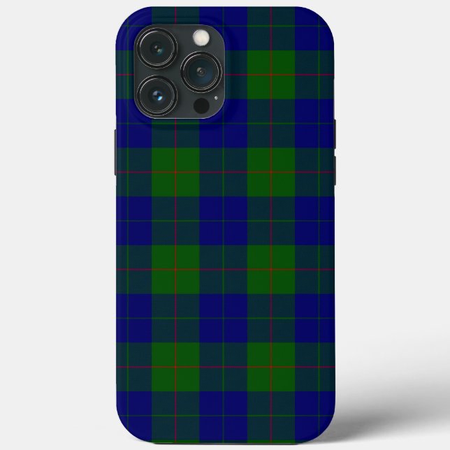 Barclay Tartan Blau kariert Case-Mate iPhone Hülle (Rückseite)