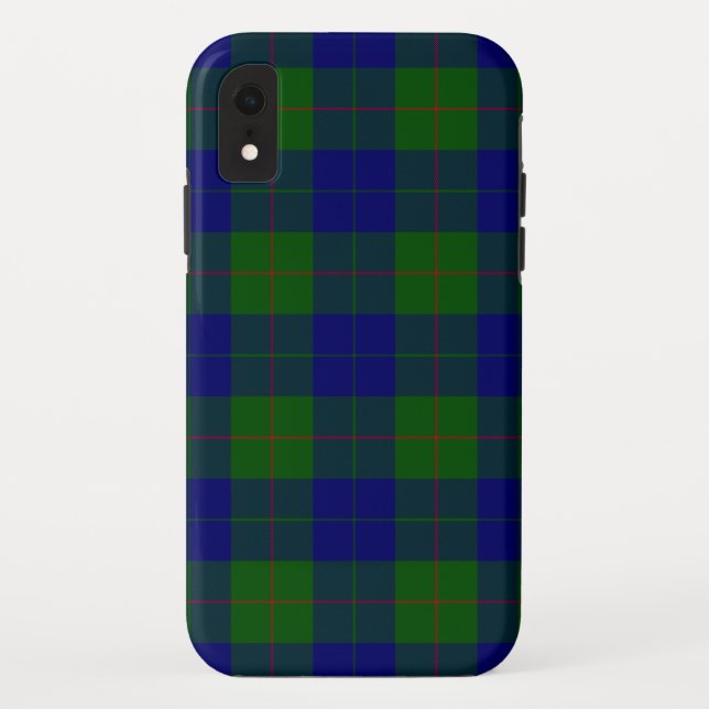 Barclay Tartan Blau kariert Case-Mate iPhone Hülle (Rückseite)
