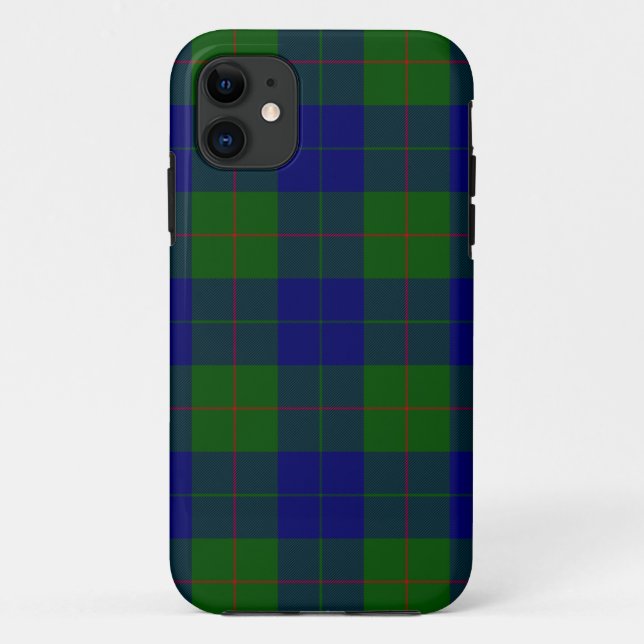 Barclay Tartan Blau kariert Case-Mate iPhone Hülle (Rückseite)