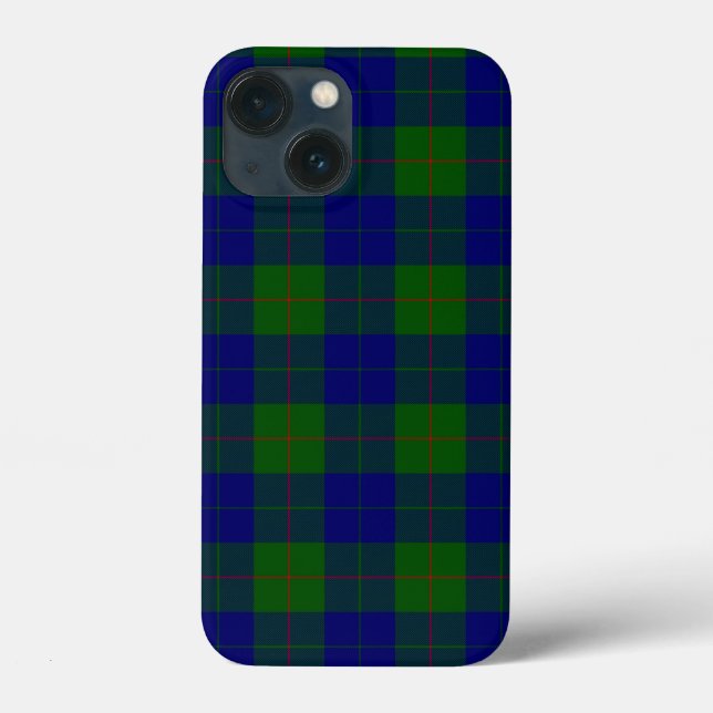 Barclay Tartan Blau kariert Case-Mate iPhone Hülle (Rückseite)