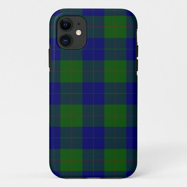 Barclay Tartan Blau kariert Case-Mate iPhone Hülle (Rückseite)