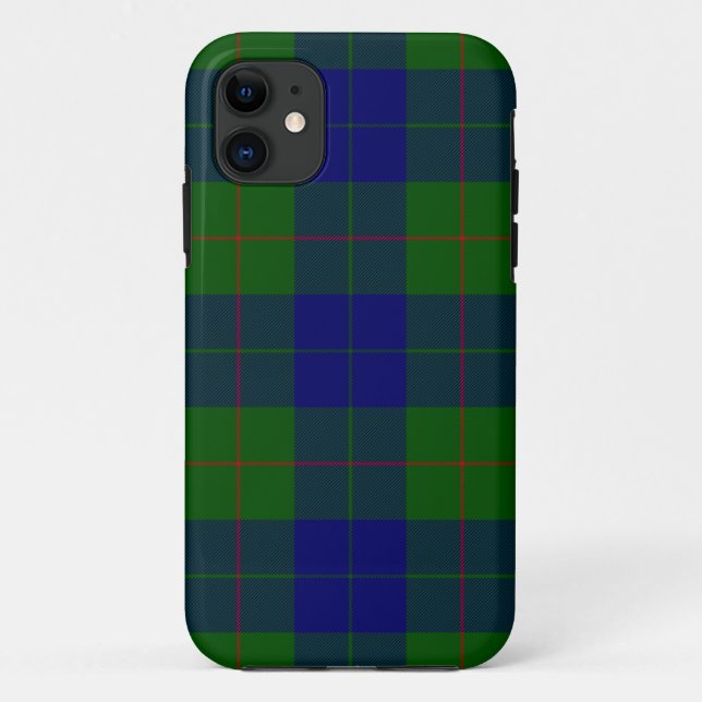 Barclay Tartan Blau kariert Case-Mate iPhone Hülle (Rückseite)