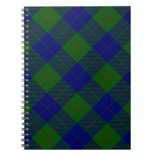 Barclay Tartan Blau kariert Notizblock