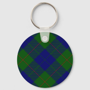 Barclay Tartan Blau kariert Schlüsselanhänger