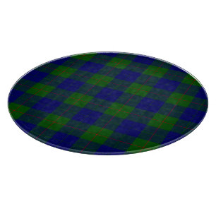 Barclay Tartan Blau kariert Schneidebrett