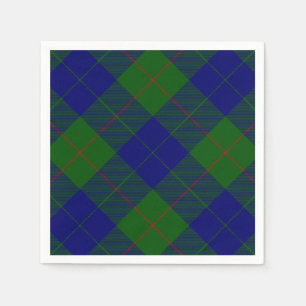 Barclay Tartan Blau kariert Serviette