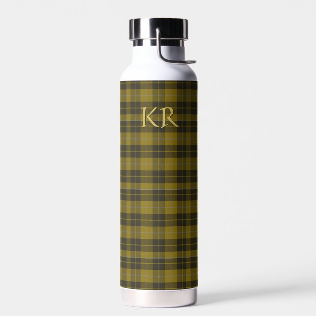 Barclay Tartan mit Ihren Initialen, schottisch Kar Trinkflasche (Links)