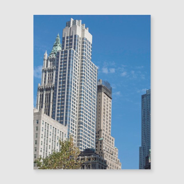 Barclay Tower Manhattan New York City Magnetkarte (Vorderseite)