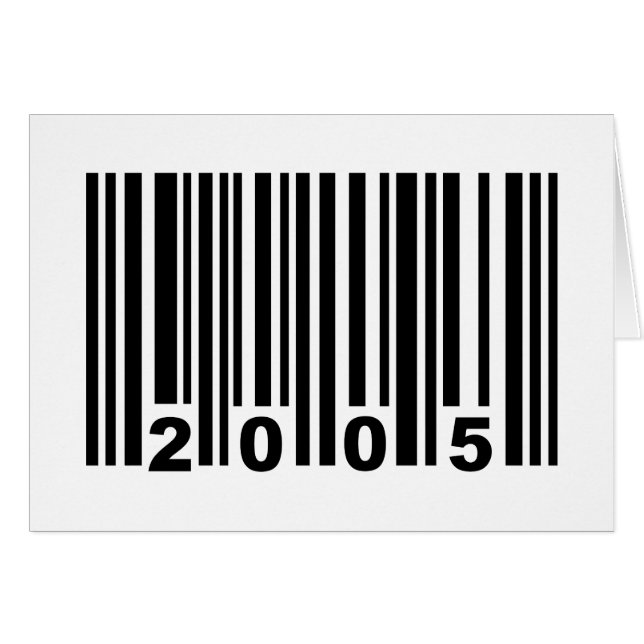 Barcode 2005 (Vorderseite (Horizontal))