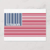 Barcode American Flag