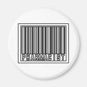 Barcode-Apotheker Magnet
