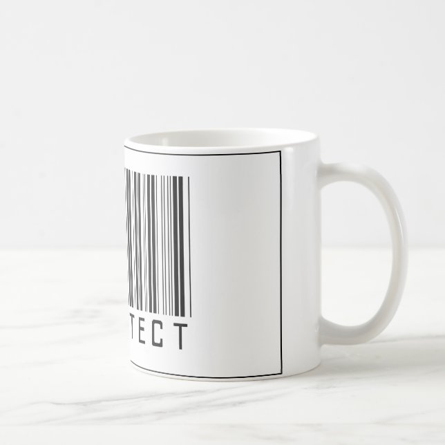 Barcode-Architekt Tasse (Rechts)