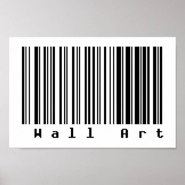 Barcode Art - Wall Art Poster (Vorne)
