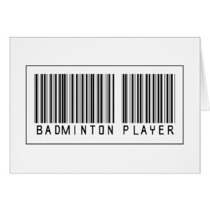 Barcode-Badminton-Spieler