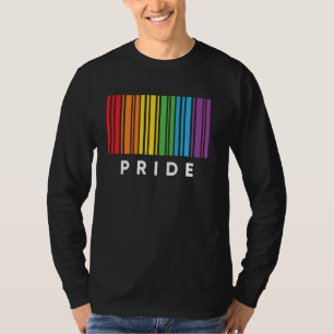 Barcode Bisexual Pride Lgbt Lesbian Schwulenflagge T-Shirt