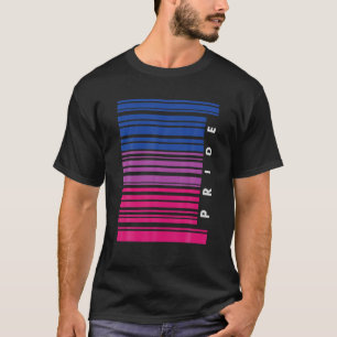 Barcode Bisexual Pride LGBT T Lesbische Schwulenfl T-Shirt