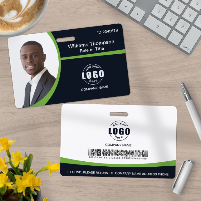 Barcode des benutzerdefinierten Fotos für Mitarbei Ausweis (Von Creator hochgeladen)