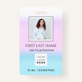 Barcode Foto Chirurgische Krankenpflege Doktor der Ausweis