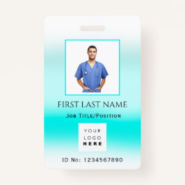 Barcode Foto ID Number Health Care Nurse Doctor Ausweis