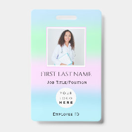 Barcode Foto IDCard Health Nurse Doctor Ausweis