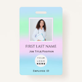 Barcode Foto IDCard Health Nurse Doctor Ausweis