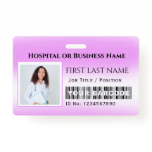 Barcode Foto Krankenpflege Ärztin Gesundheitsfürso