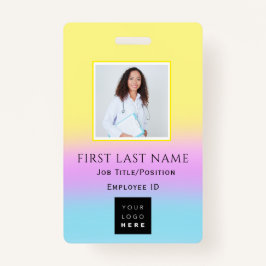 Barcode Foto Name ID Card Ärztliche Krankenschwest Ausweis