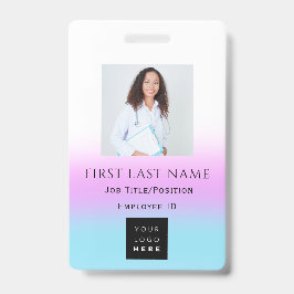 Barcode Foto Name ID Card Doctor Krankenversicheru Ausweis