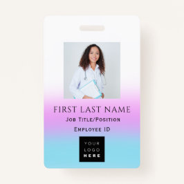 Barcode Foto Name ID Card Doctor Krankenversicheru Ausweis