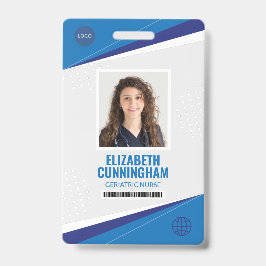 Barcode für moderne Logokombinationen Ausweis