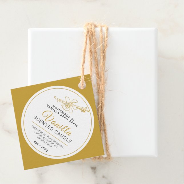 Barcode für Vanilla botanische Kunstkerzenmischung Geschenkanhänger (Beispiel)