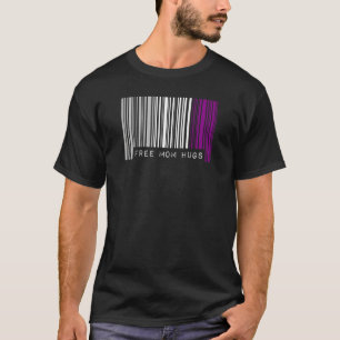Barcode Lgbtq Alle Fehler Asexual Pride Flag Barco T-Shirt