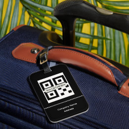 Barcode, Logo, Name-Gepäckanhänger Gepäckanhänger