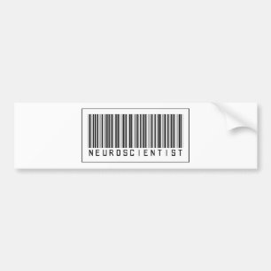 Barcode-Neurologe Autoaufkleber