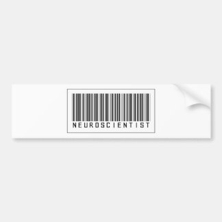 Barcode-Neurologe Autoaufkleber