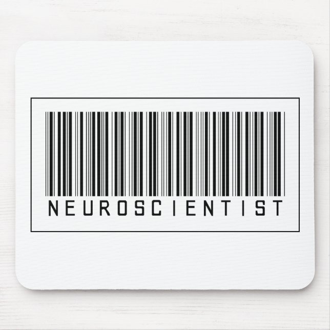 Barcode-Neurologe Mousepad (Vorne)
