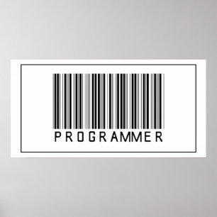 Barcode-Programmierer Poster