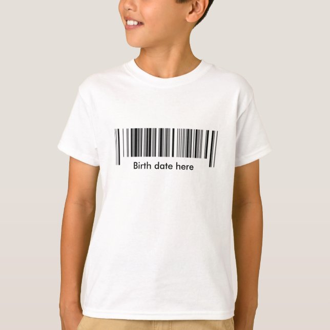 Barcode T-Shirt (Vorderseite)
