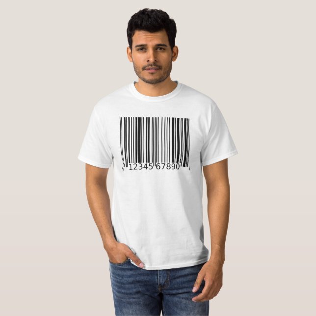 Barcode T-Shirt (Vorne ganz)