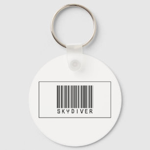 BarcodeSkydiver Schlüsselanhänger