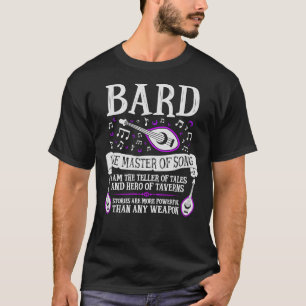 BARD, DER MASTER VON SONG - Dungeons & amp; Drache T-Shirt