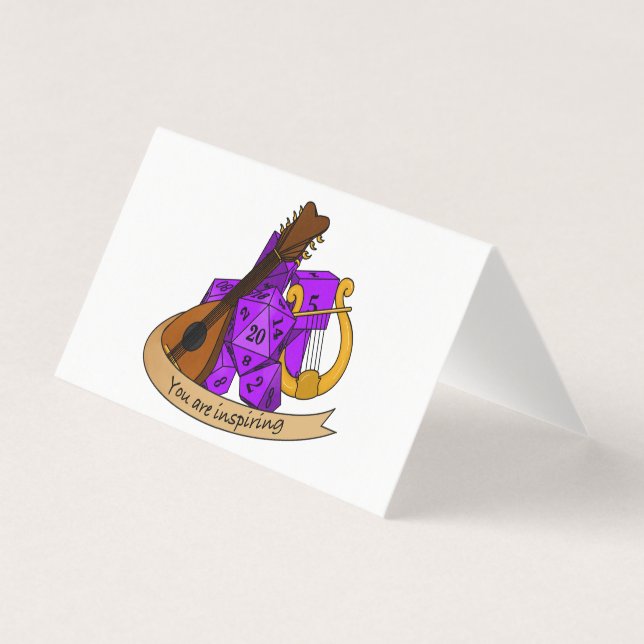 Bard Dice Design (Vorderseite)