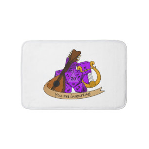 Bard Dice Design Badematte