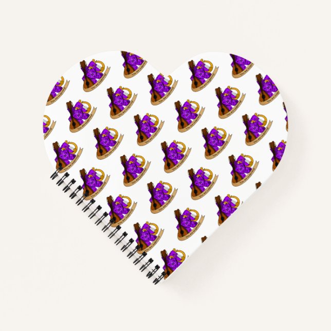 Bard Dice Design Notizbuch (Vorderseite)