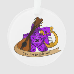 Bard Dice Design Ornament