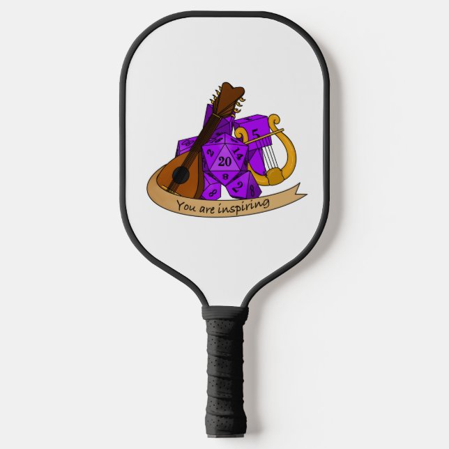 Bard Dice Design Pickleball Schläger (Vorderseite)