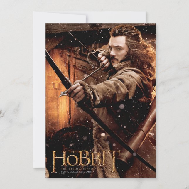BARD THE BOWMAN™ and Character Movie Poster Einladung (Vorderseite)