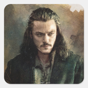 BARD THE BOWMAN™ Graphic Quadratischer Aufkleber