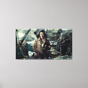 BARD THE BOWMAN™ in Laketown Leinwanddruck