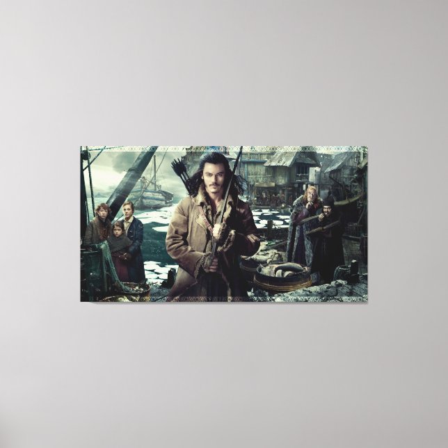 BARD THE BOWMAN™ in Laketown Leinwanddruck (Vorderseite)